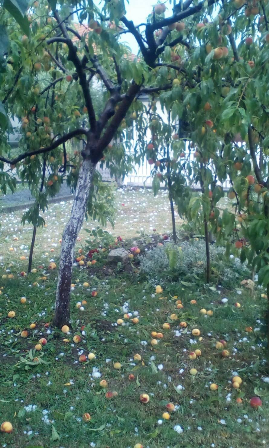 Počelo nevrijeme: U Mariji Bistrici tuča kao golf loptice