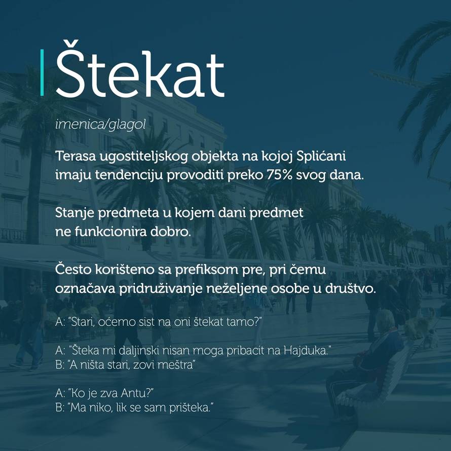 Asti Gospe! Iz dišpeta nejden u program: Džepni rječnik  čestih dalmatinskih izraza