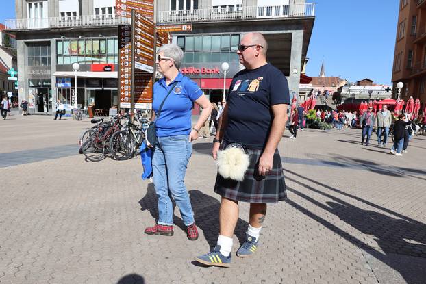 Zagreb: Škotski navijači stižu u grad
