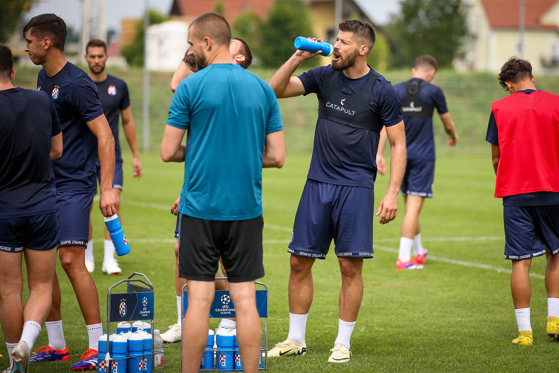 Bad Radkersburg: Trening igrača GNK Dinamo na pripremama u Austriji