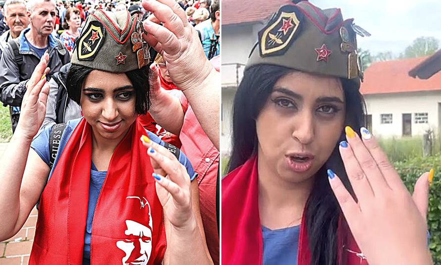 VIDEO Sandra iz Bihaća: Policija mi je rekla: 'Skini petokraku!' Ali to je simbol mira i jedinstva