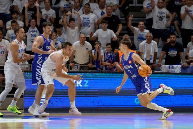 Zadar: Zadar i Cibona odigrali drugu utakmicu finala doigravanja SuperSport Premijer lige