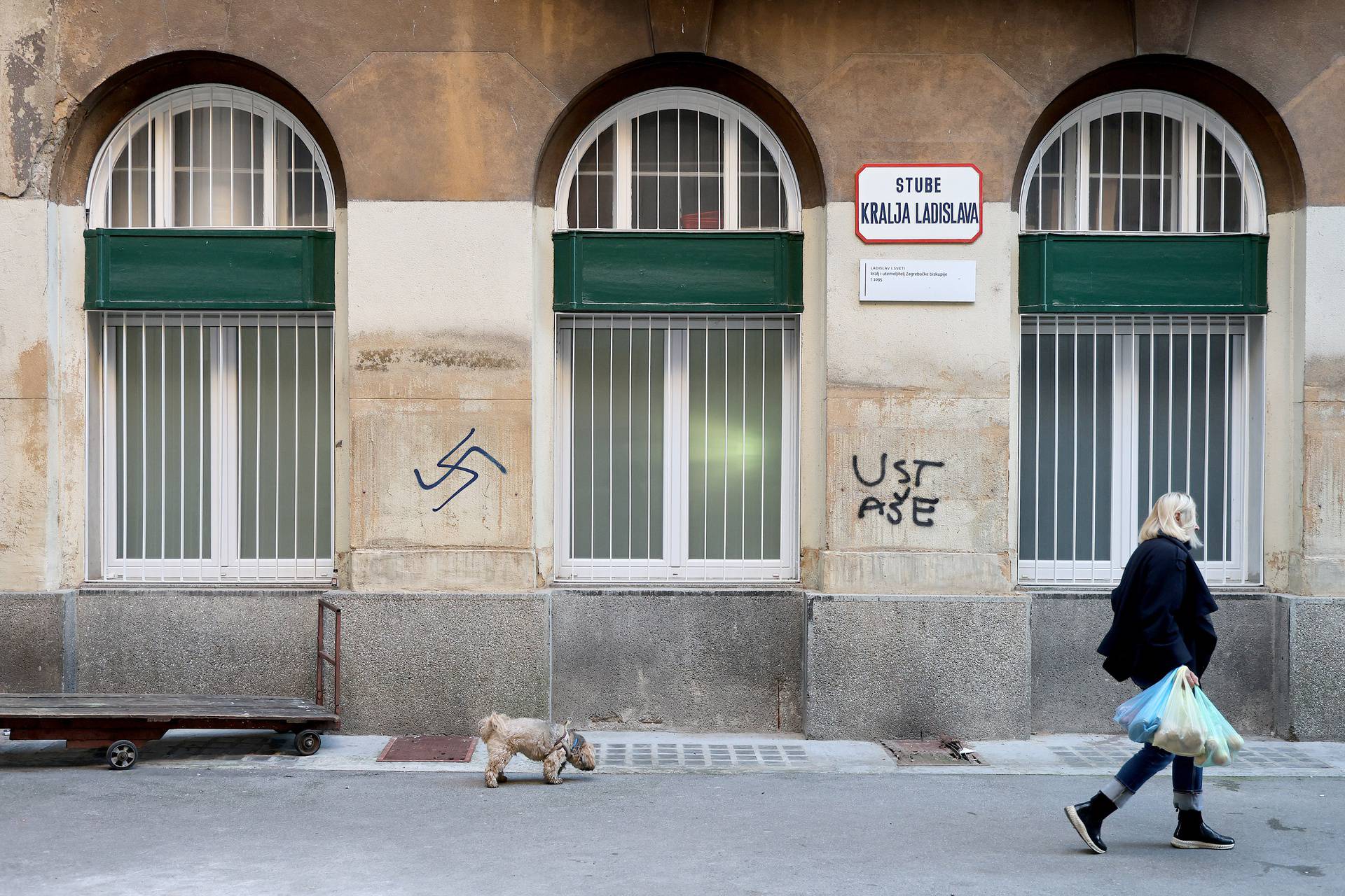 Zagreb:  Neprimjereni grafiti u centru grada