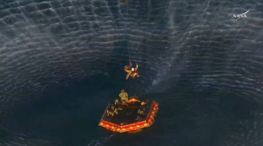 Artemis II crew returns to Earth