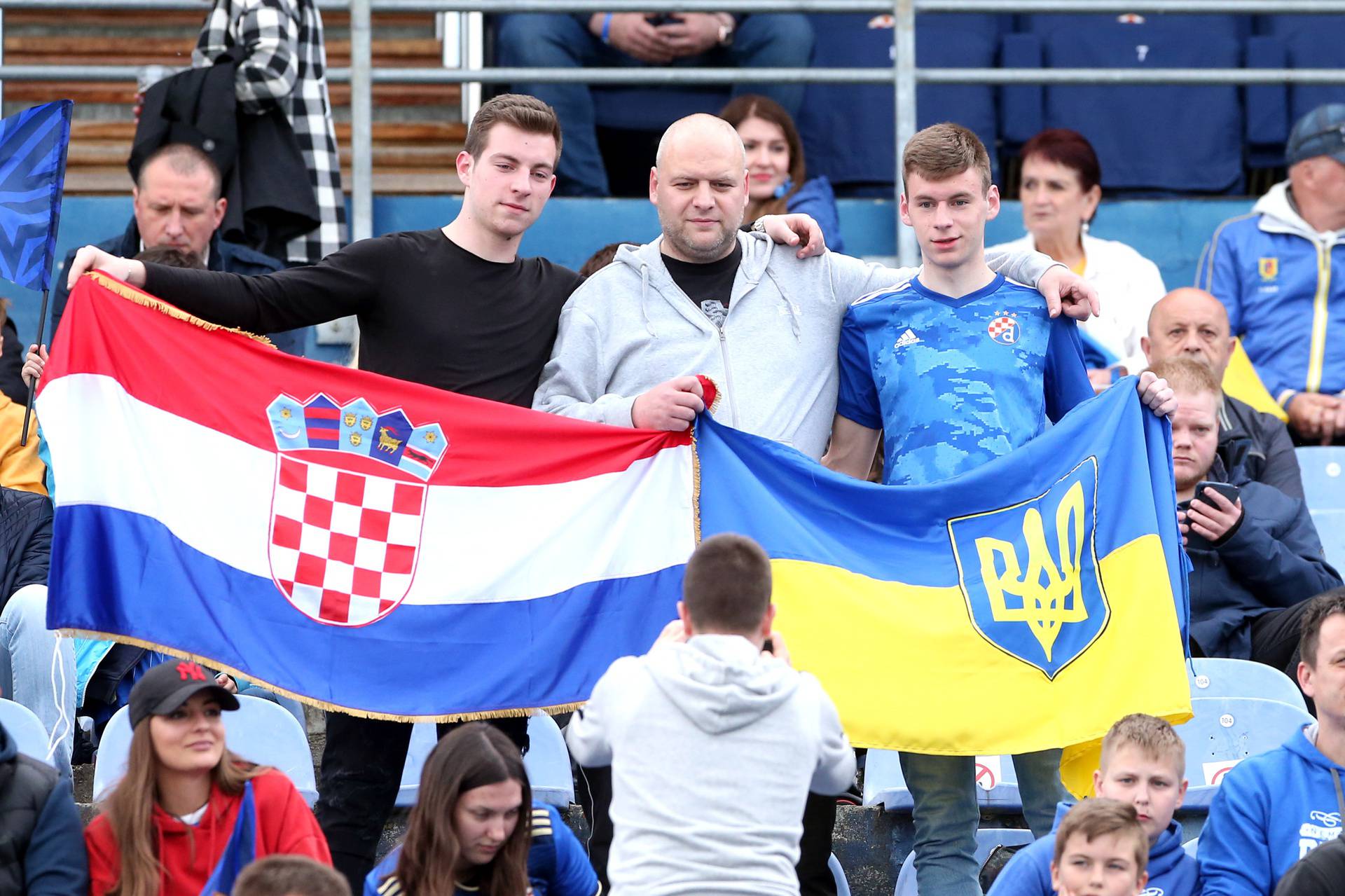 ZAgreb: Dobro raspoloženi gledatelji podržali su humanitarnu akciju 'Match for peace'