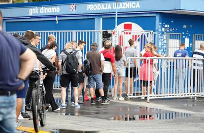 Zagreb: Prodaja ulaznica na dan utakmice Dinamo- Hajduk