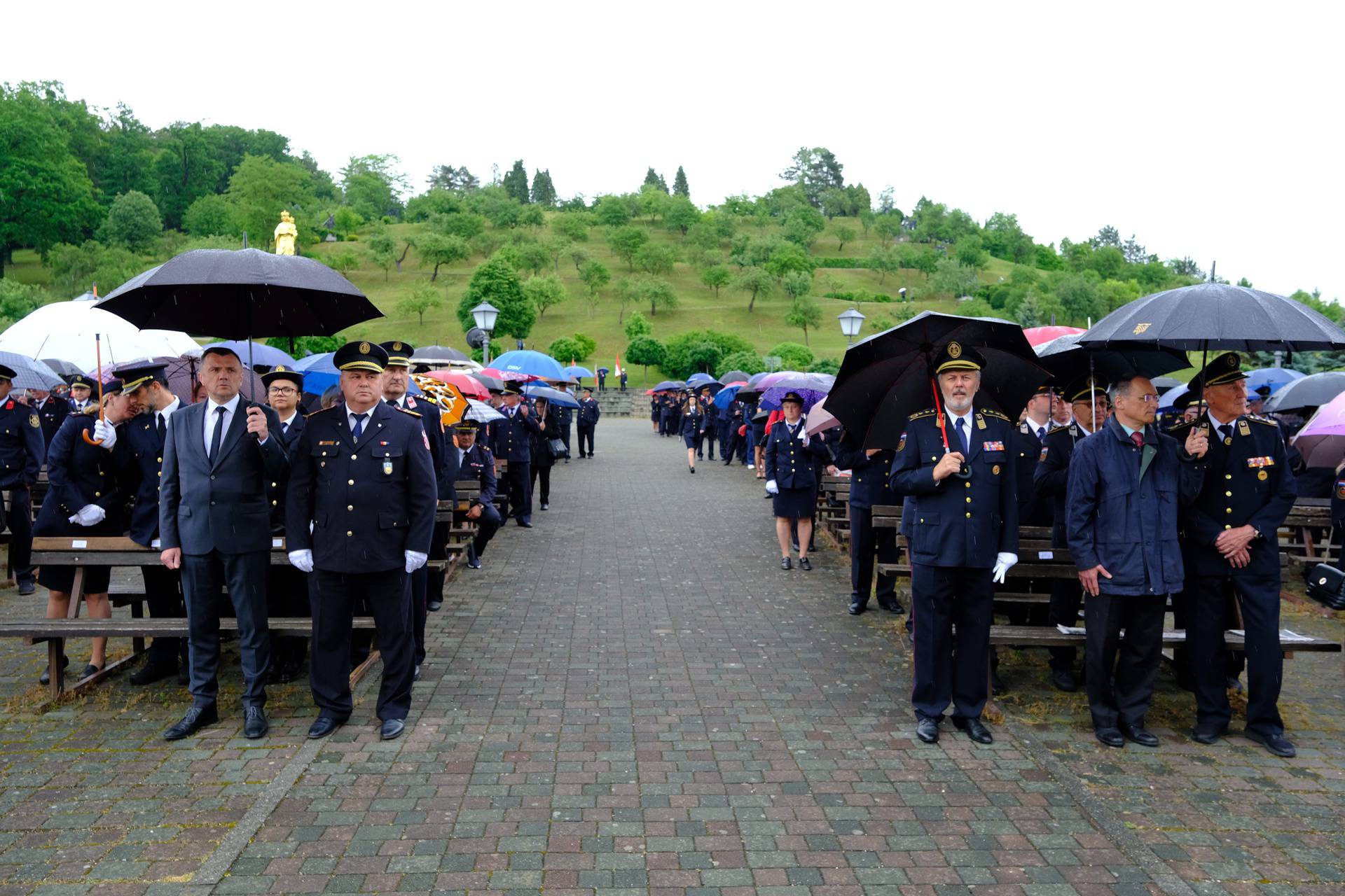 Tradicionalno 23. hodočašće vatrogasaca u Nacionalno Svetište Majke Božje Bistričke