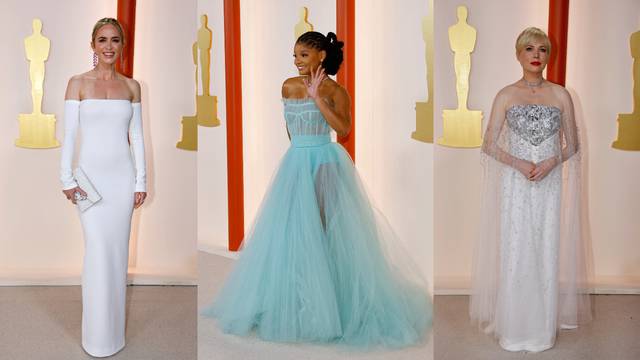 Trendovi s Oscara: Vjenčanice i til na romantičan način, ukrašen kristalima i velikim volanima