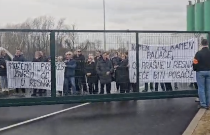 Prosvjednici u Resniku dočekali Tomaševića: Ako imaju problem s lokacijom nek se obrate HDZ-u