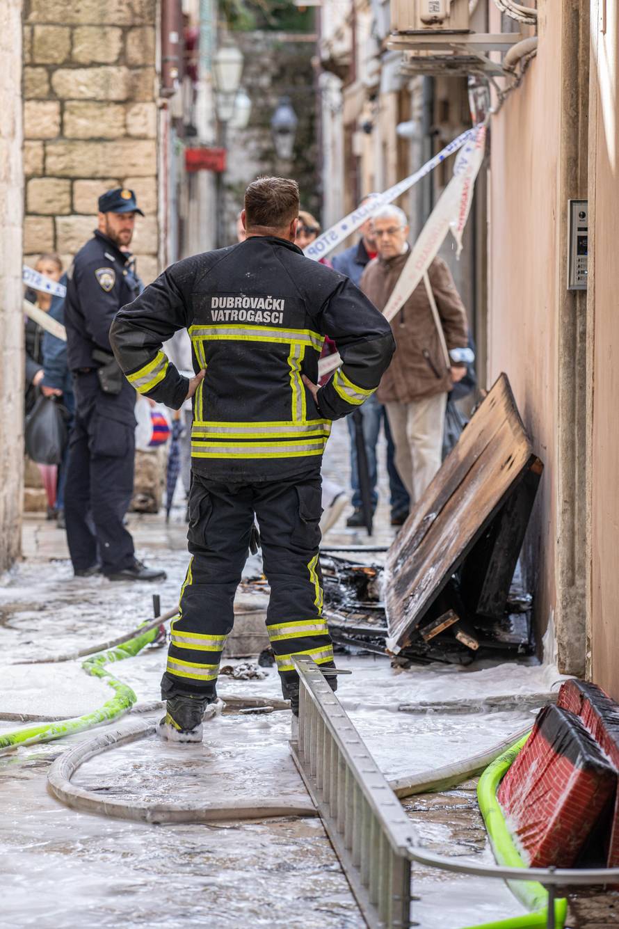 Dubrovnik: U staroj gradskoj jezgri došlo je do požara