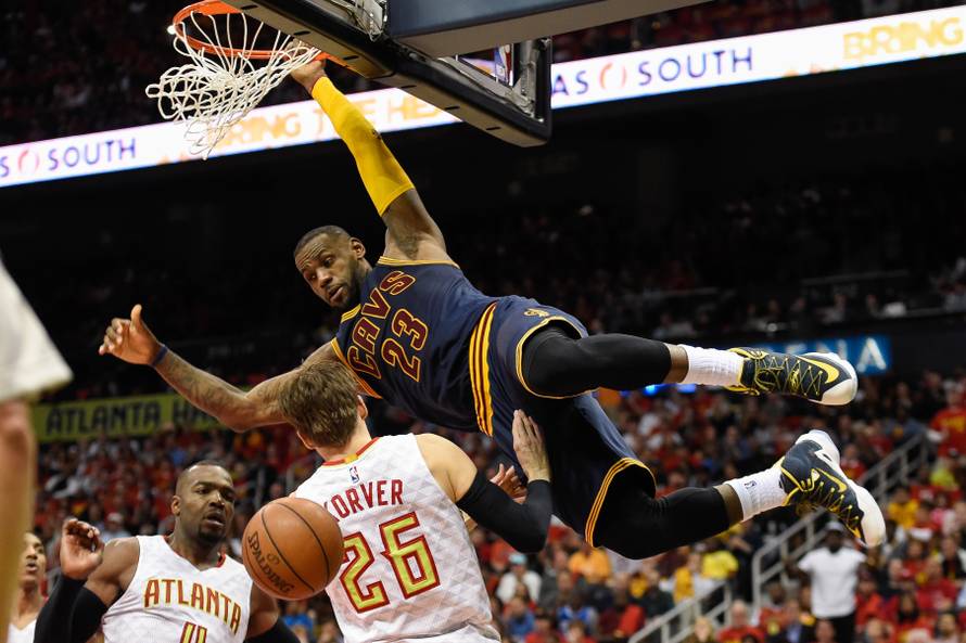 NBA: Playoffs-Cleveland Cavaliers at Atlanta Hawks