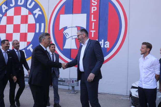 Split: Andrej Plenković obišao je Poljud