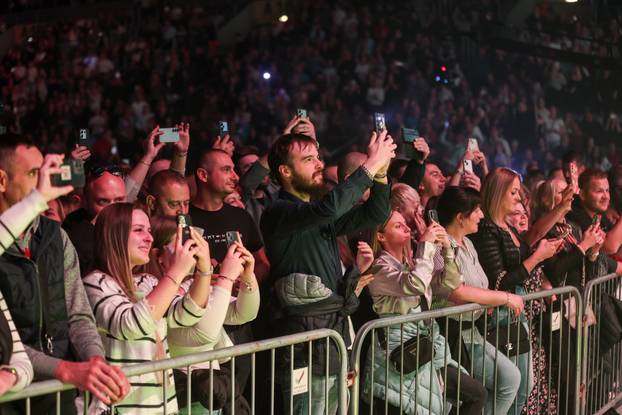 Zagreb: Koncert Miroslava Ilića u Areni 