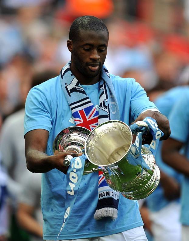 Soccer - FA Cup - Final - Manchester City v Stoke City - Wembley Stadium