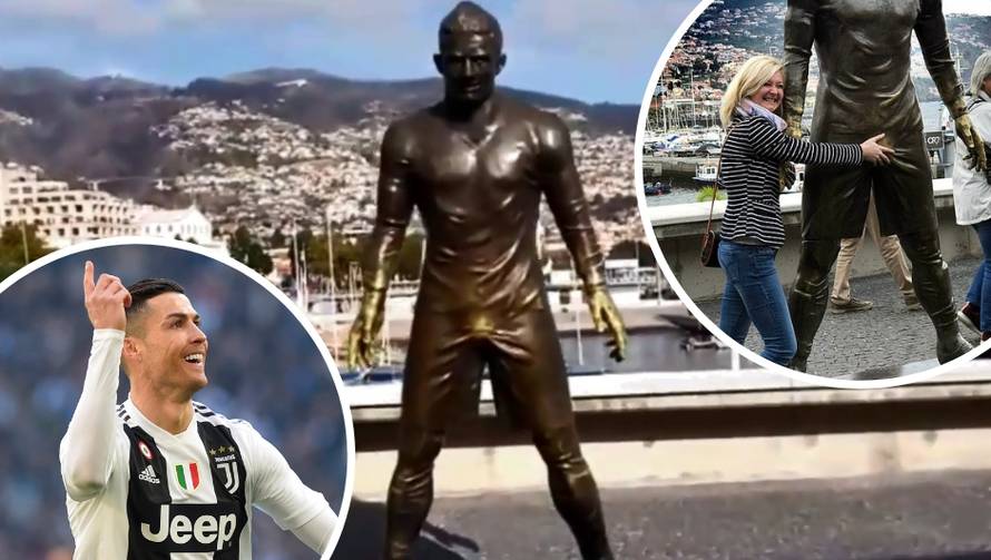 Zlatna muda: Turisti vole dirati Ronaldovu skulpturu za sreću