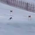 VIDEO Stravi&ccaron;an pad najbolje bh. skija&scaron;ice. Naglava&ccaron;ke letjela po stazi: 'Moglo je biti gore'