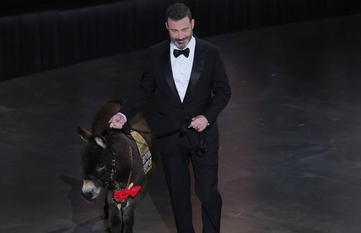 Na pozornici Oscara pojavio se i magarac: Evo odakle ga znate...