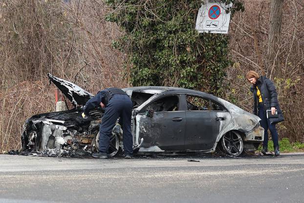 Zagreb: Izgorio Mercedes suvlasnika poznatog noćnog kluba