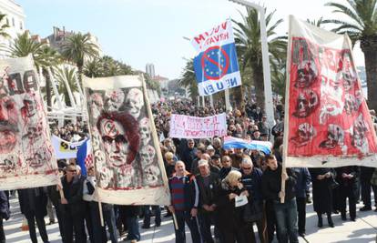 Policija: Nije bilo propusta u organizaciji prosvjeda u Splitu