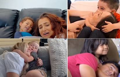 Preslatki video: Evo kako djeca reagiraju kada im se roditelji 'uvaljaju' u krilo dok gledaju TV