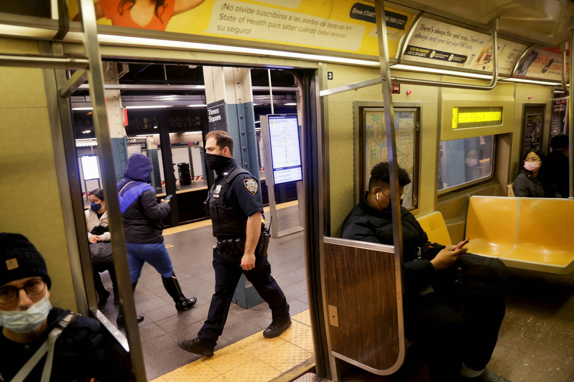 Shooting at a subway station in New York City