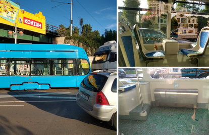 Zagreb: Sudar tramvaja i kamiona