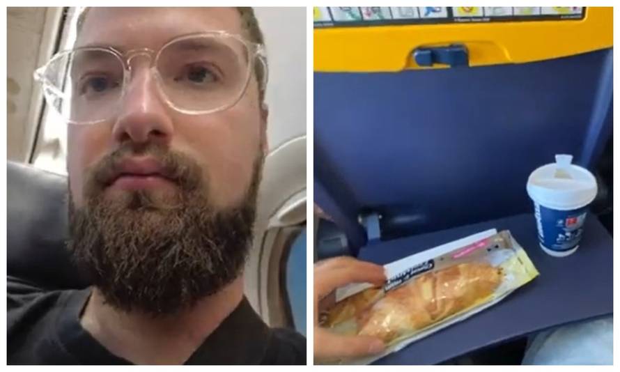 Youtuber šokiran zbog cijena u avionu: 'Doručak me koštao više od karte. Kava je 3 eura'