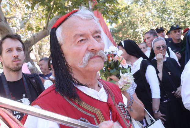 Sinj: Procesija i misa povodom blagdana Velike Gospe