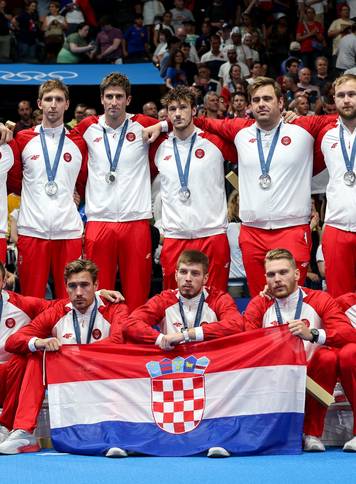 Pariz: Hrvatski vaterpolisti srebrni