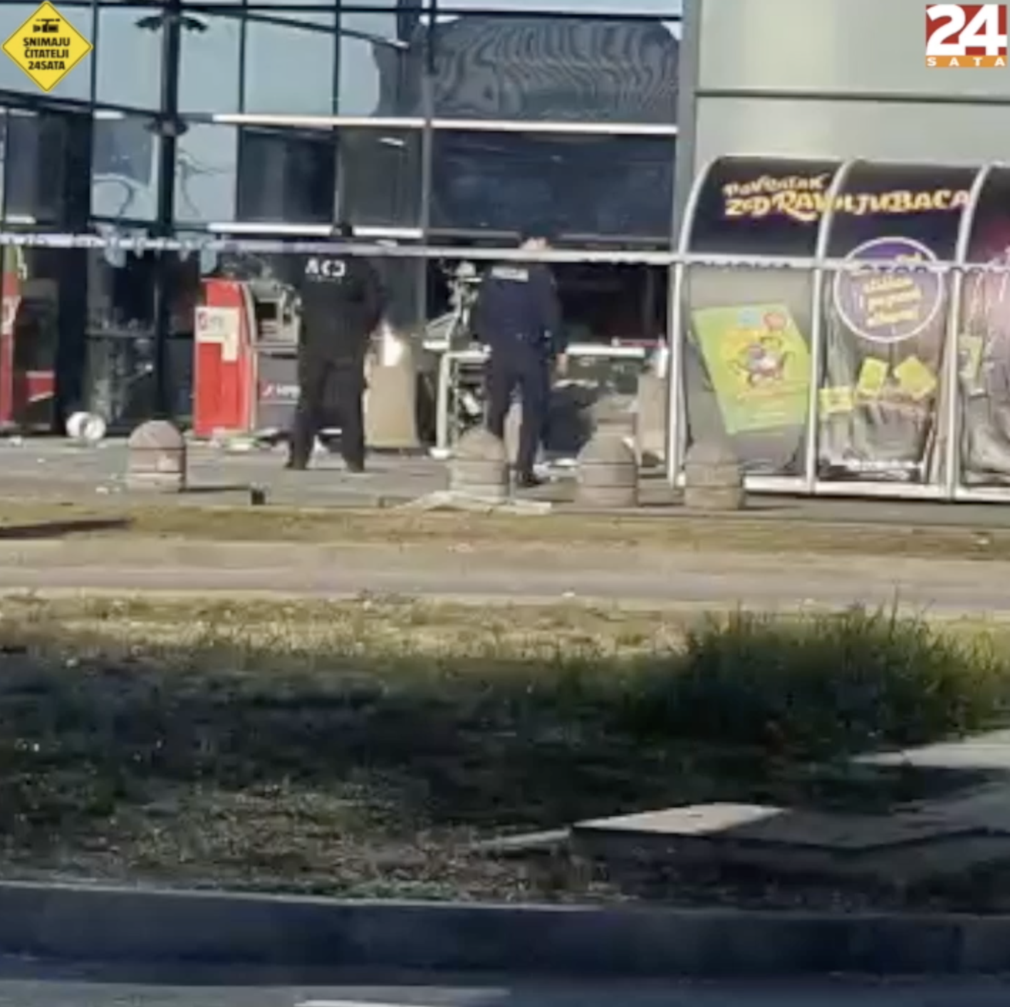 VIDEO Raznesen je bankomat u Sesvetama: 'Bilo je kao bomba'
