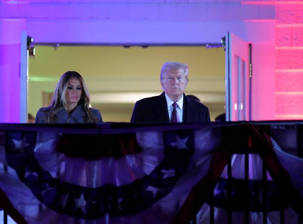 Fireworks display ahead of the inauguration of U.S. President-elect Donald Trump, in Sterling