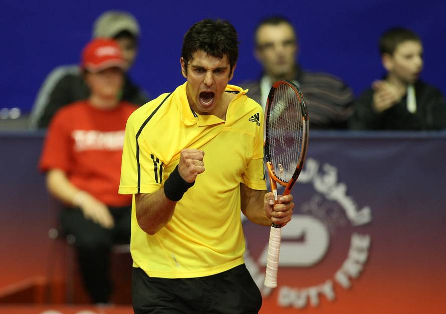 Zagreb: Teniski turnir PBZ Zagreb Indoors, Mario An?i? - Lukaš Lacko 