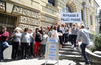 Županijski sud u Zagrebu odbio prijedlog Vlade da se zabrani štrajk službenicima sudova