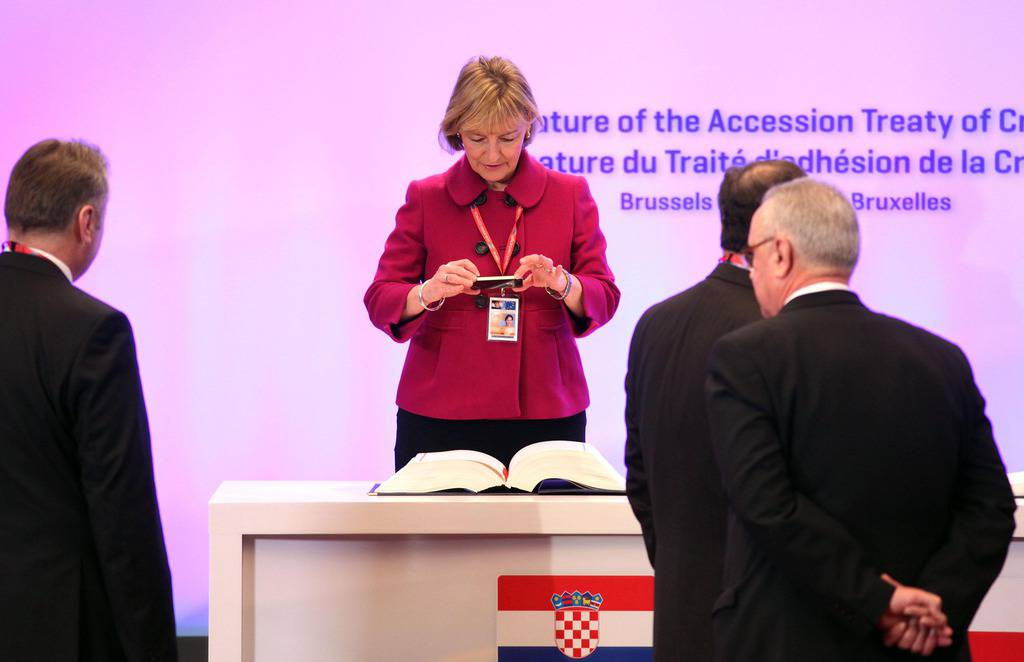 Građani Hrvatske su se 22. 1. 2012. izjasnili za ulazak u EU
