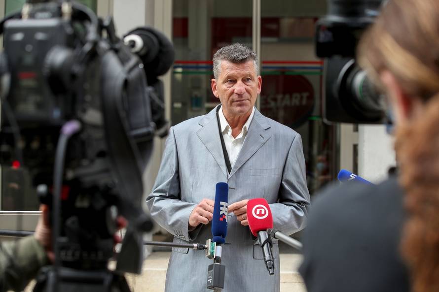 Zagreb: Konferencija Marina Percana, kandidata za predsjednika SDP-a