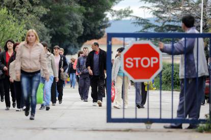 Prosvjed radnica Adrije: Doveli su nove ljude, nas su otpustili