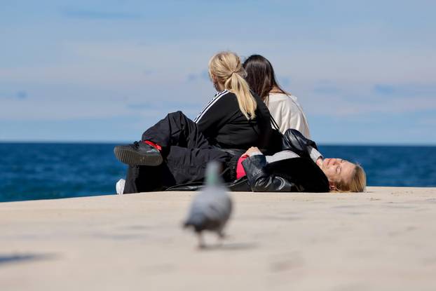 Zadar: Sunčana i topla subota