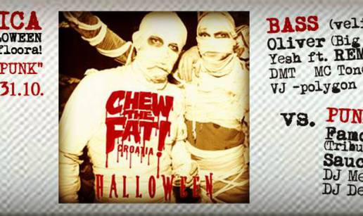 Chew The Fat! - bass vs. punk Halloween izdanje u Tvornici