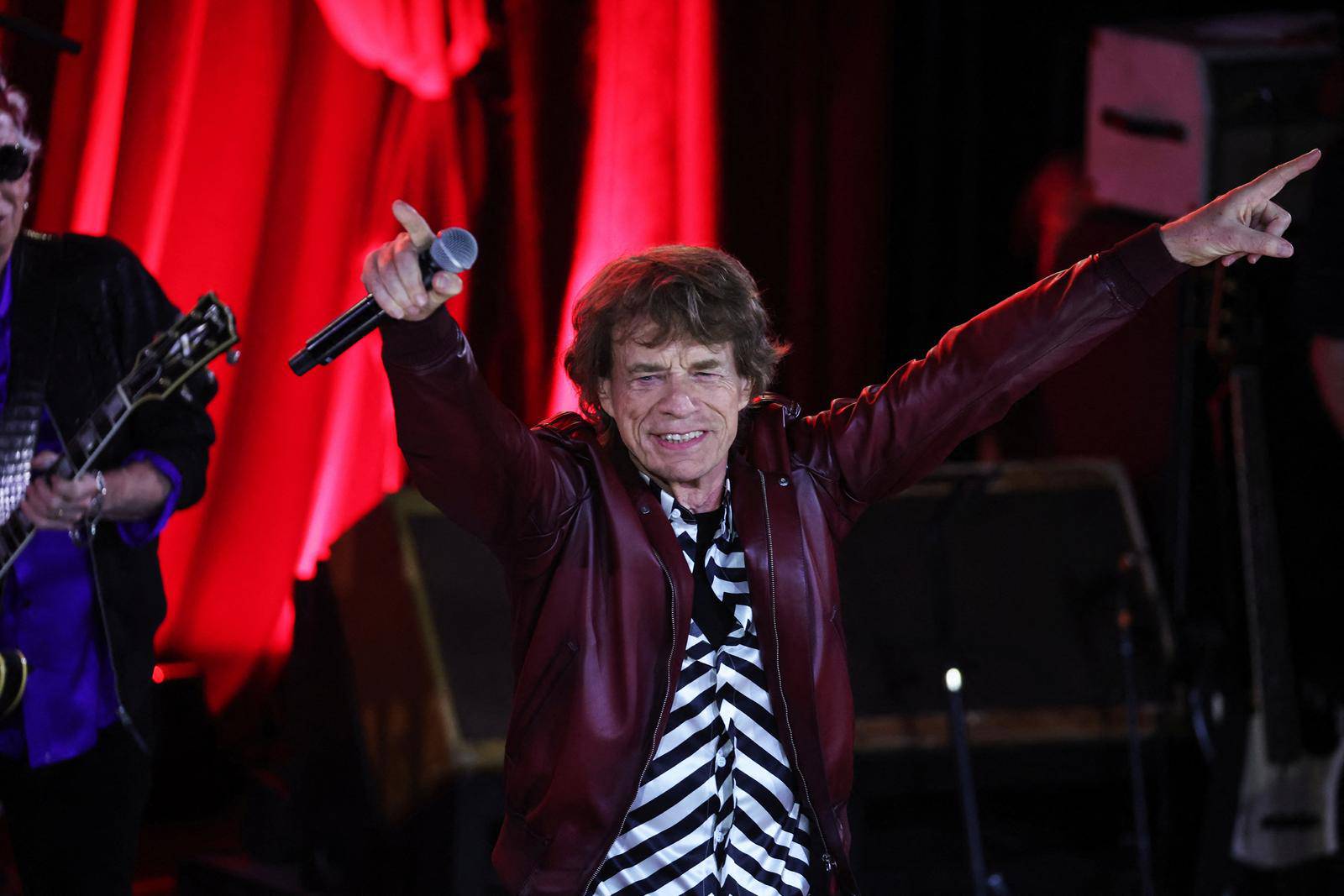 Rolling Stones hold a private album release party concert in New York