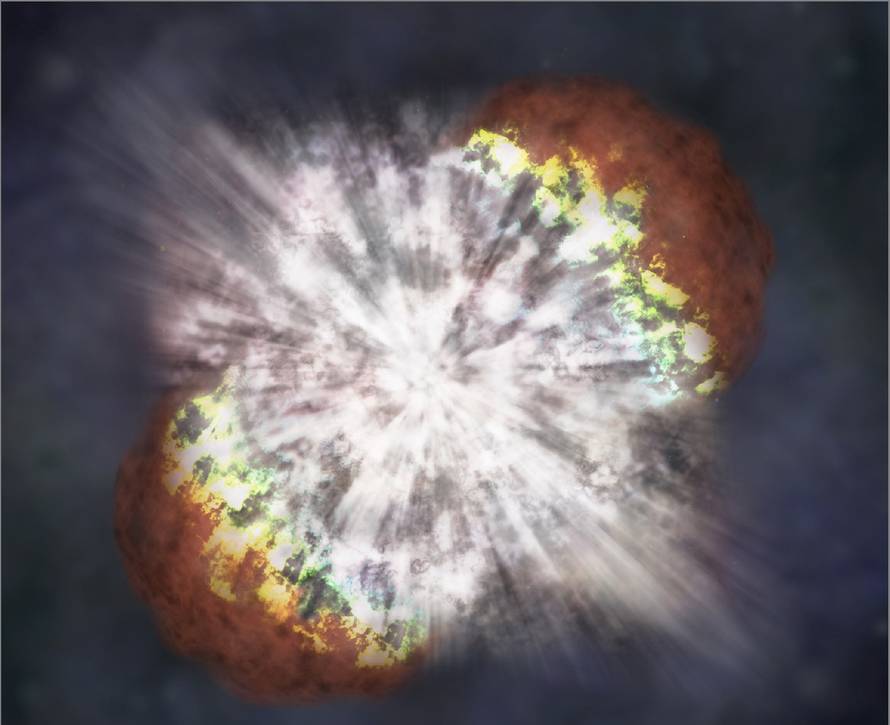 Massive supernova stuns astronomers