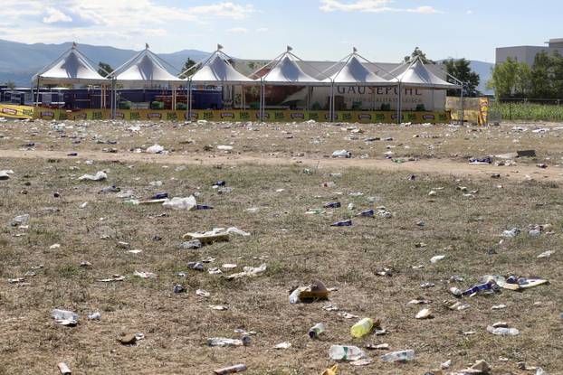 Jutro nakon koncerta Marka Perkovića Thompsona na sinjskom hipodromu