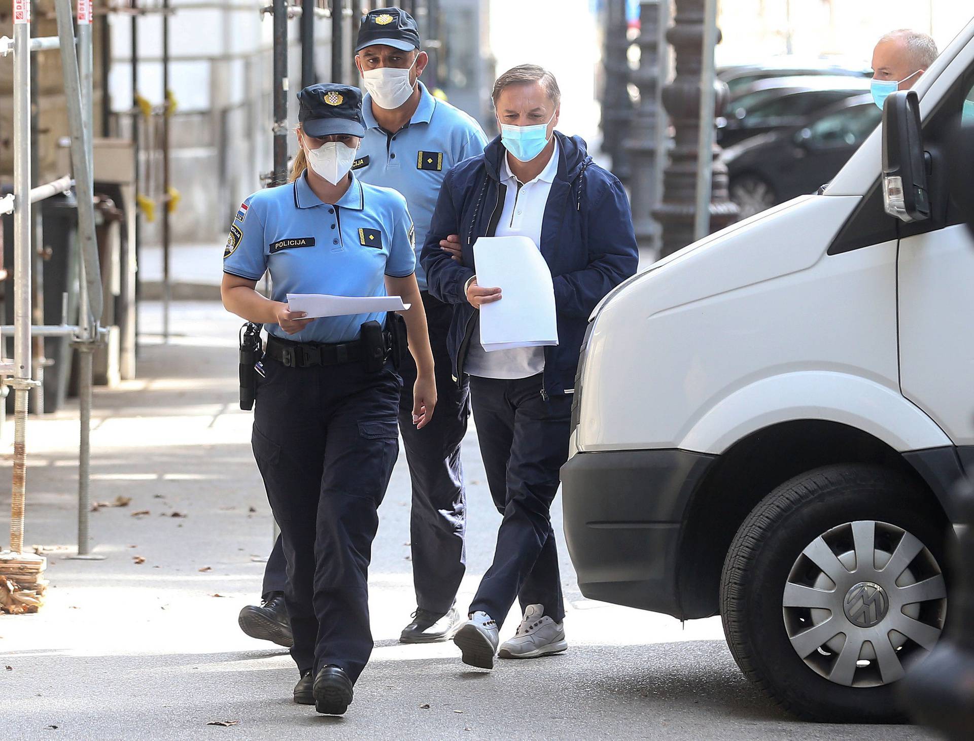 Zagreb: Dražen Barišić i Vinko Grgić dovedeni pred suca istrage zbog afere Janaf