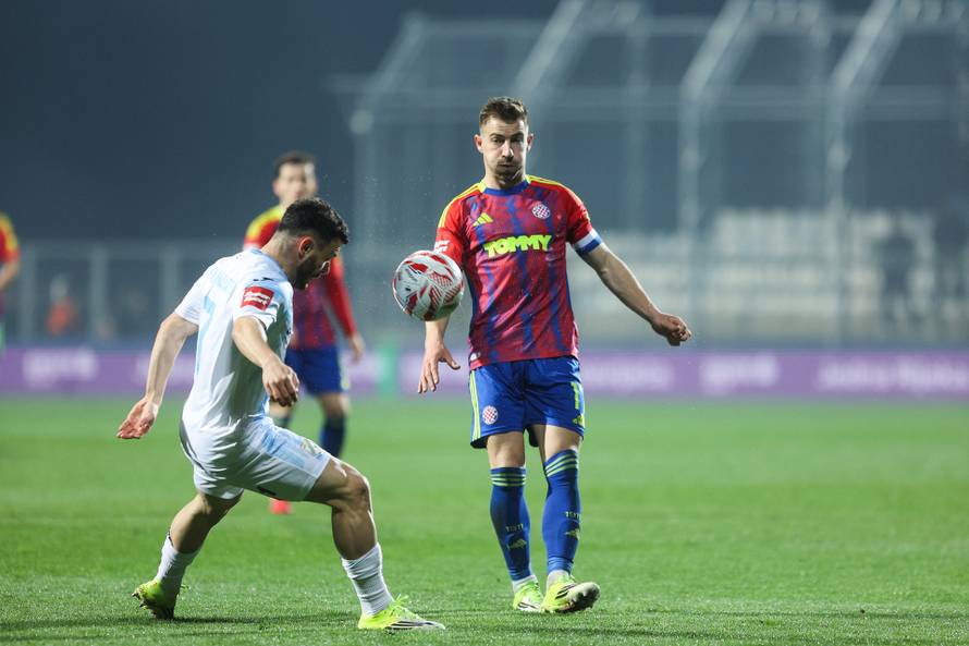 Susret Rijeke i Hajduka u četvrtfinalu Hrvatskog nogometnog kupa