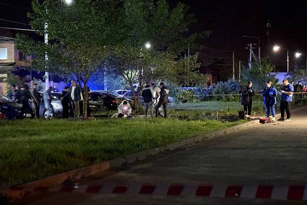 Explosion Occurs Near Apartment Building In Stavropol, Russia