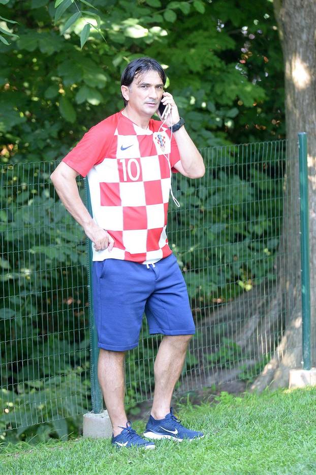 Varaždin: Zlatko Dalić na vikendici organizirao druženje za prijatelje i novinare