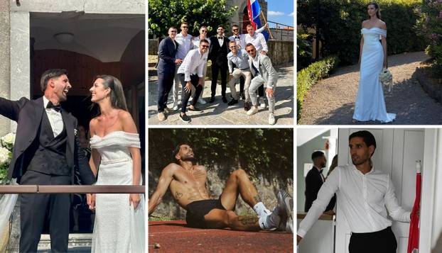 FOTO Oženio se Istrin ljepotan! Na svadbu miljenika navijača došli i suigrači, evo kako je bilo