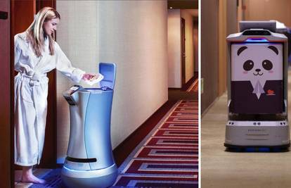 Bilo je kao u hororu, netko kuca i na vratima se pojavi - robot!