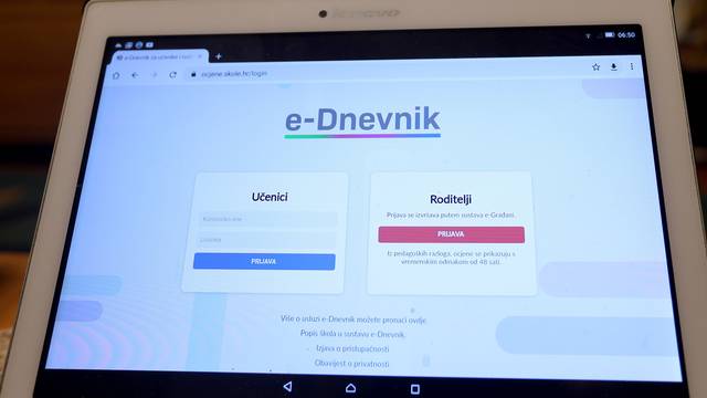 Zagreb: Od danas roditelji izostanke djeteta mogu opravdavati i putem e-Dnevnika