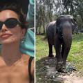 Uopće joj nije loše! Severina se zabavlja s majmunima i slonom na Tajlandu, uživa na brodiću...