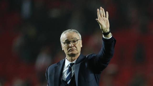 Leicester City manager Claudio Ranieri after the match